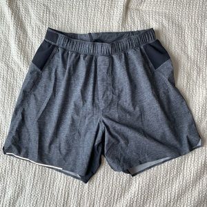 Lululemon Men’s 6” Inseam Grey Surge Shorts